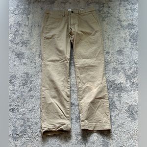 Two gap khakis. Size 28x30 slim fit. Tan and dark grey.